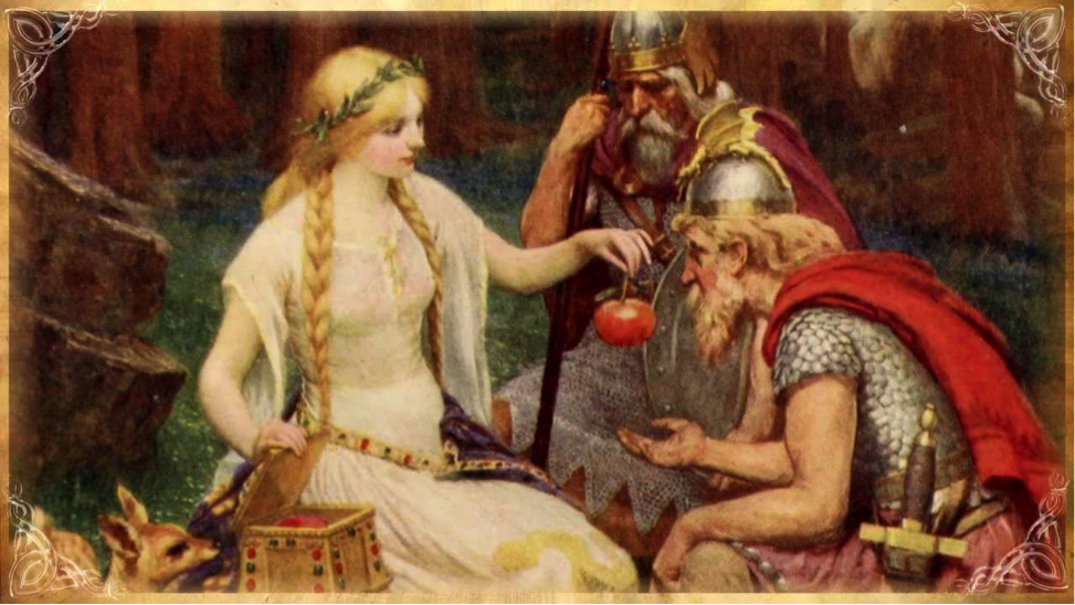 DzineLondon's tweet photo. Iduna, Daughter of Svald. Artwork by James Doyle Penrose https://t.co/uXXQG2jk6M