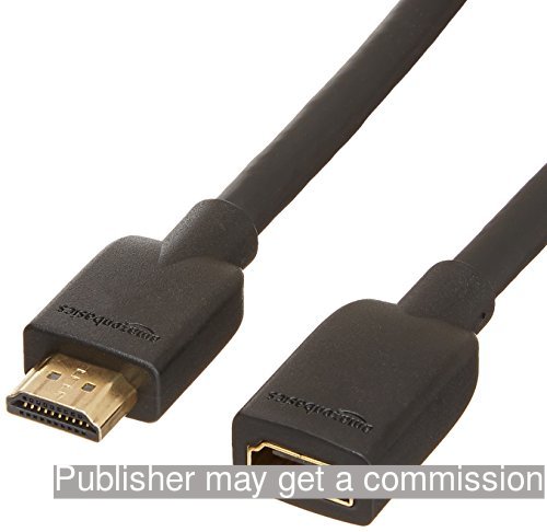 polkws's tweet photo. AmazonBasics High-Speed Male to Female HDMI Extension Cable - 6 Feet. $7.49 https://t.co/hduYuRNftq https://t.co/sWMYTN5EM9