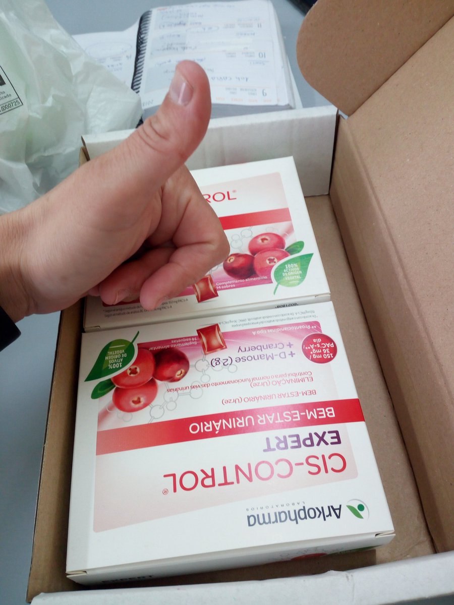 yolandasegarra1's tweet image. #ciscontrol #pasatealonatural #arkopharma. ¡Qué contenta estoy recibiendo mi lote!