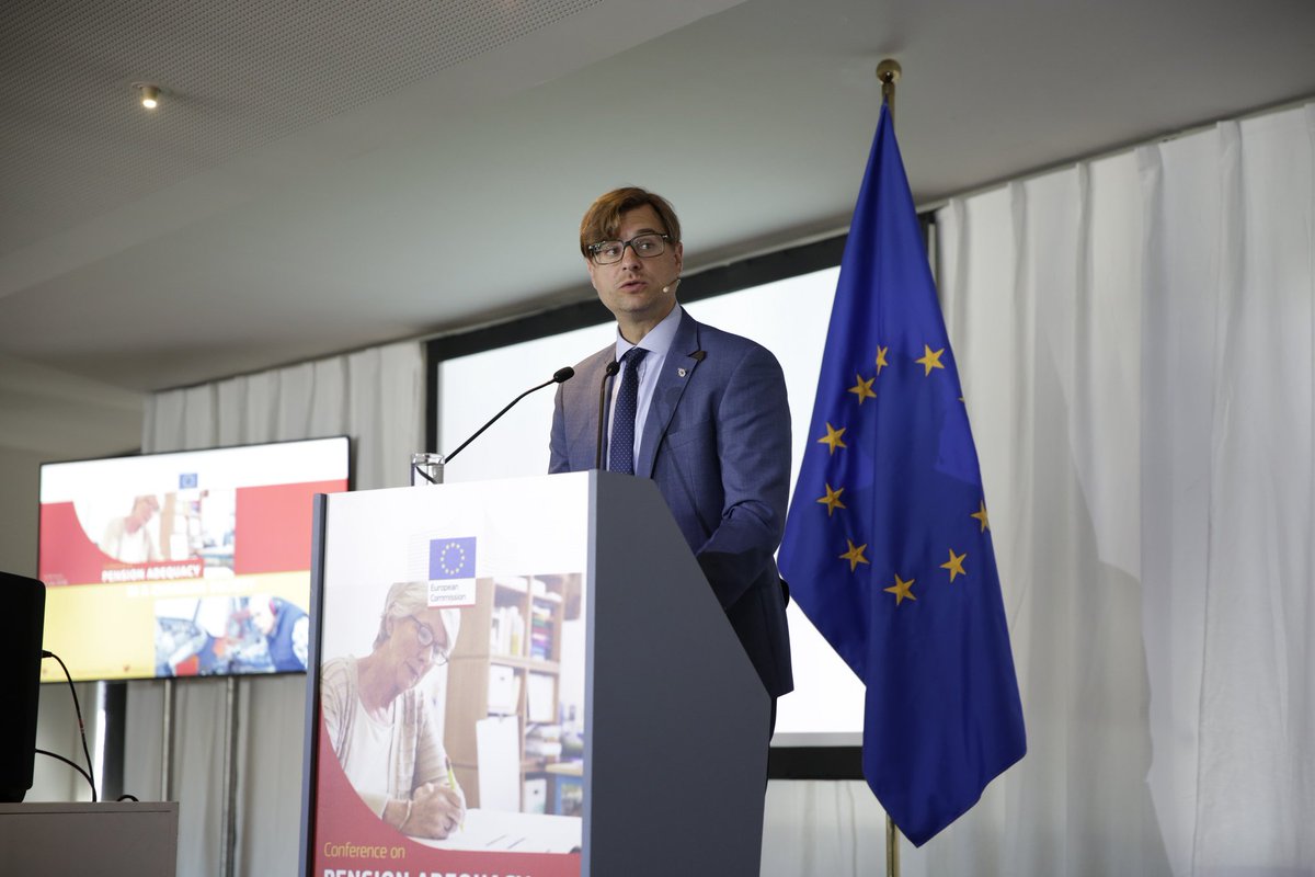 EU_Social's tweet photo. Missed our conference on pension adequacy last Monday? We've got you covered!

Pictures, presentations &amp; @mariannethyssen's speech are now on our website: https://t.co/s45OtZGeOF #PAR2018 https://t.co/mymGOPnmS8