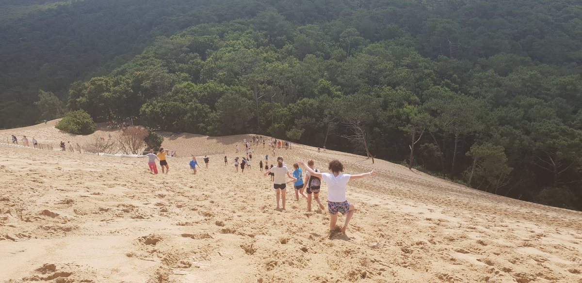 SCHSRockley18's tweet photo. Feeling on top of the world at Dune du Pilat 🤗 https://t.co/jP62YQvCvY