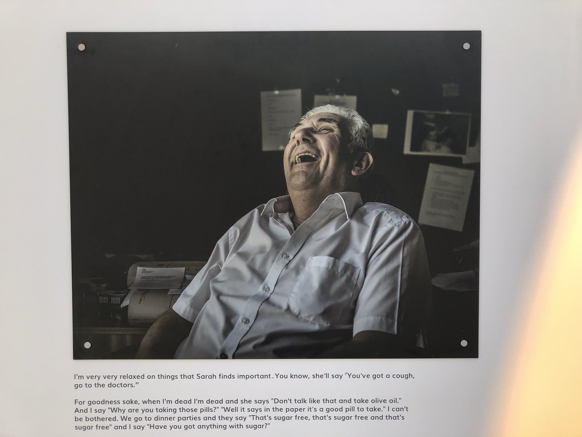 Jo_deKoning's tweet photo. Fantastic photographs by Mark Epstein at the #BSGManchester18! #photography #BSG #ageing https://t.co/4gvNQuzFnU