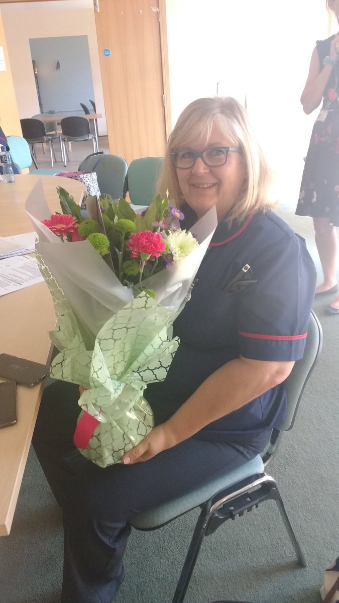 Congratulations Jacky 40 years service #NHS
