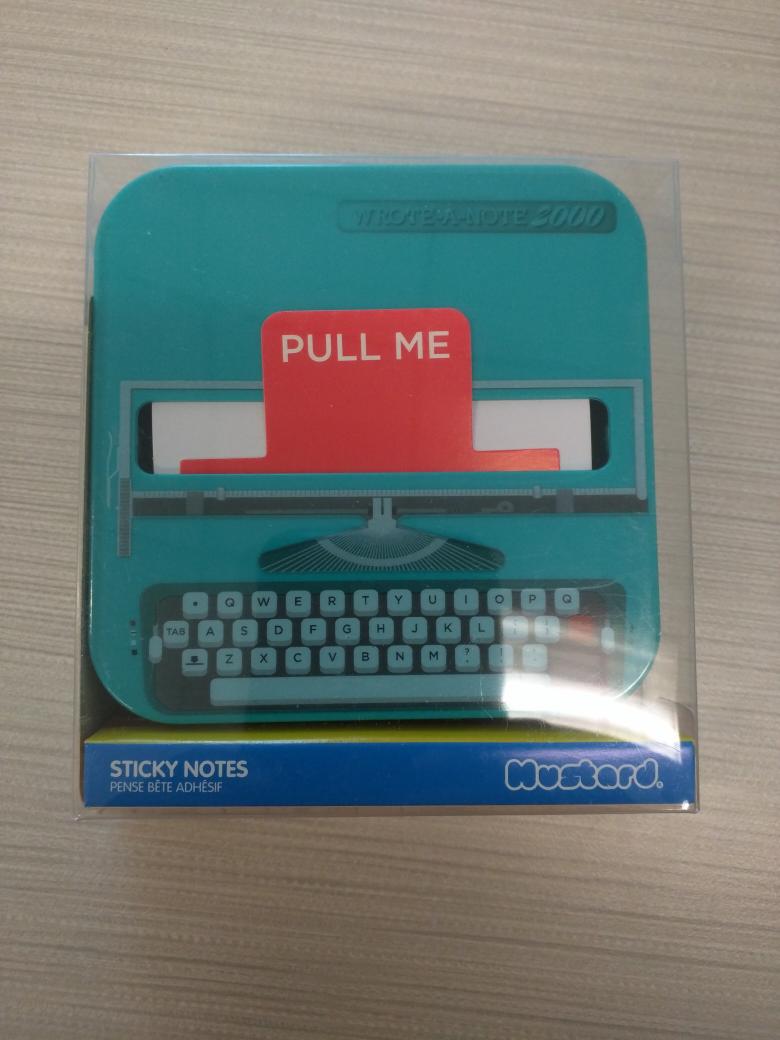 TboneJenkins's tweet photo. Got this in a package from Amazon. It is cute and adorable and I have no memory of purchasing it. Was it sent by someone else?
#mystery
#postitqueen https://t.co/nF08HIN1lI