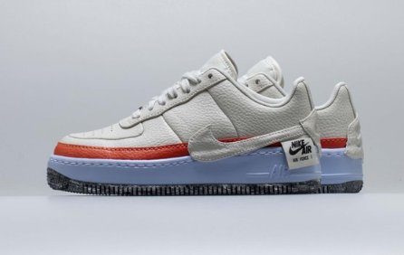 women's af1 jester xx se in light bone & orange