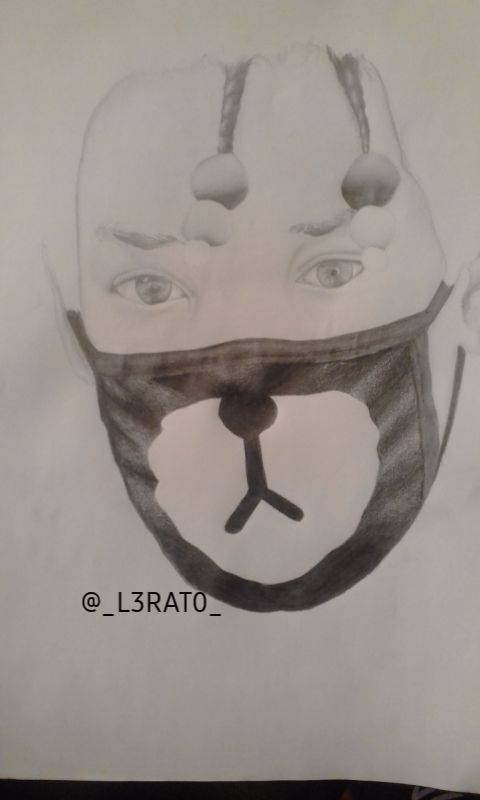 #Drawing in progress:
Finished With @shmateo_ 's #mask
#Bapemask @BAPEOFFICIAL