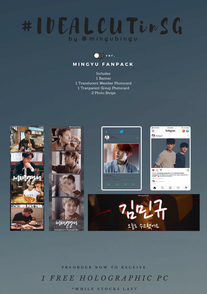 mingubingu's tweet photo. [HELP RT] 

hello!!! am selling fanpacks for mingyu &amp; scoups for seventeen’s ideal cut in sg!!! 

to purchase, fill up this form: https://t.co/ZSXKNzbImi

to trade, dm me!!

DEADLINE: 17 AUGUST 2359

#SEVENTEEN #세븐틴 #IDEALCUTinSG #IDEALCUTinSINGAPORE #SCOUPS #에스쿱스 #MINGYU https://t.co/AtOJLNNu3o
