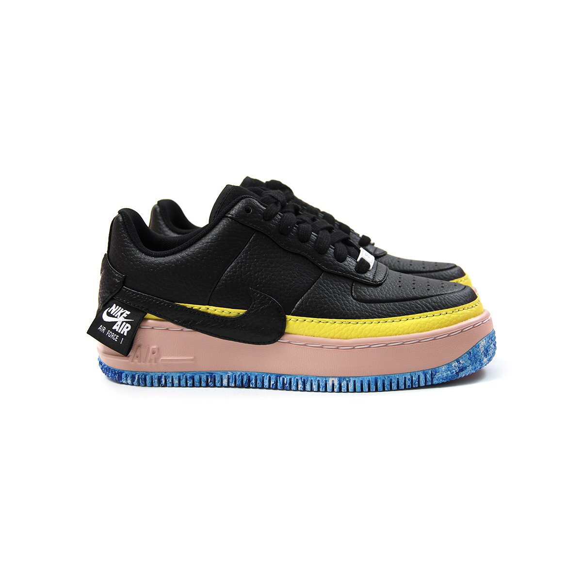 nike air force 1 jester black sonic yellow