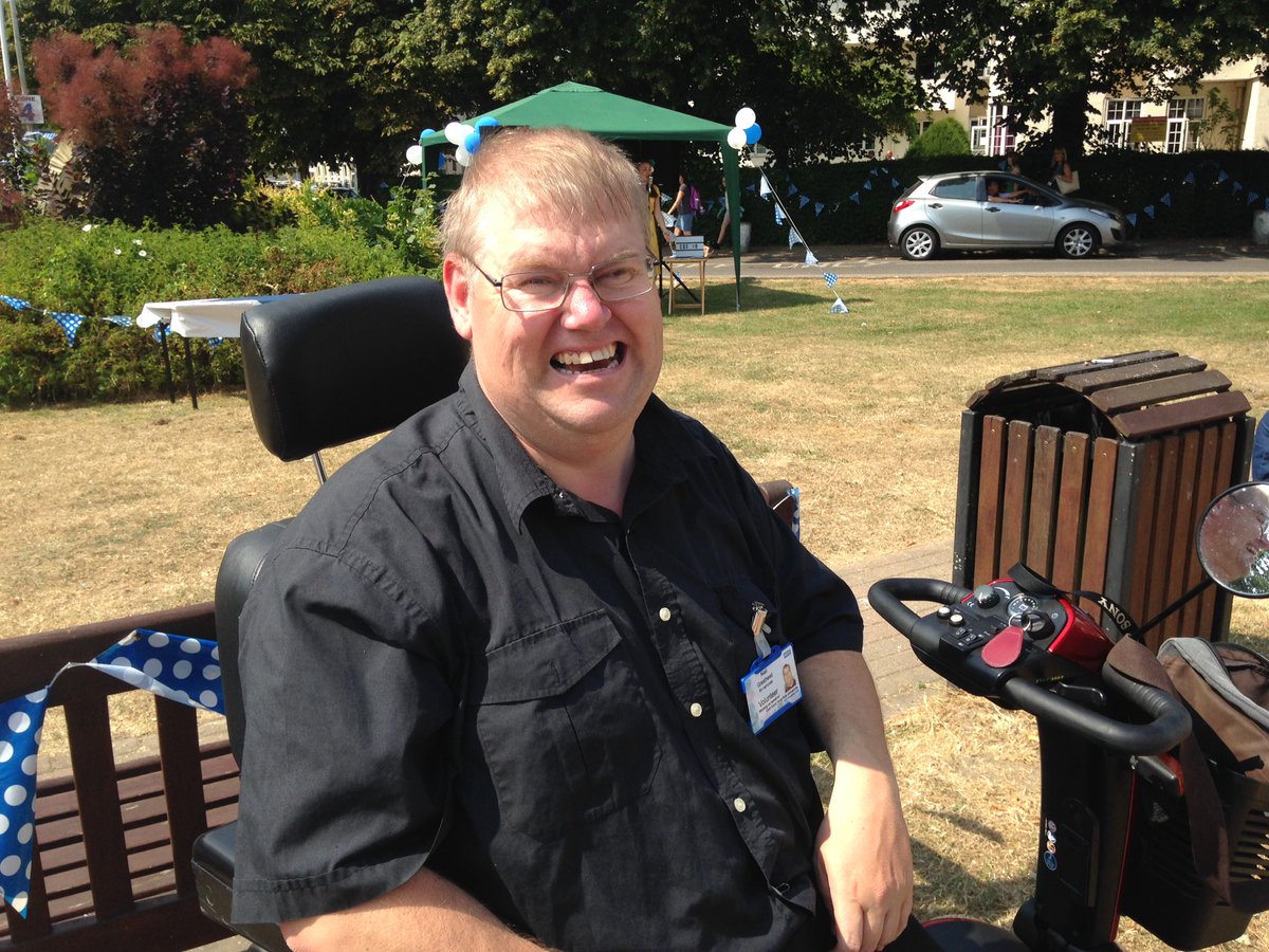 Volunteer Niall still volunteering at one of our #NHS70 tea parties! Thank you to all the volunteers who support us!