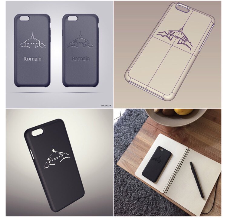 volumatik3d's tweet photo. // Iphone case project 📱// 
Design - 3D Model - Final product
#3DPrinting #3d #3dmodeling https://t.co/b7TYOM2ehd