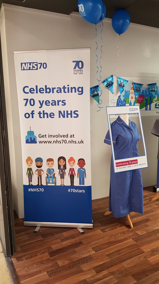 We're celebrating #NHS70 with @NHSCroydonCCG today at <a href="/whitgiftcroydon/">The Whitgift Centre</a>