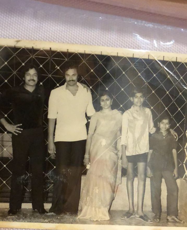 With my brothers & sisters , I was in 7th class in Nellore, it was taken after I had just recovered from prolonged bronchitis.