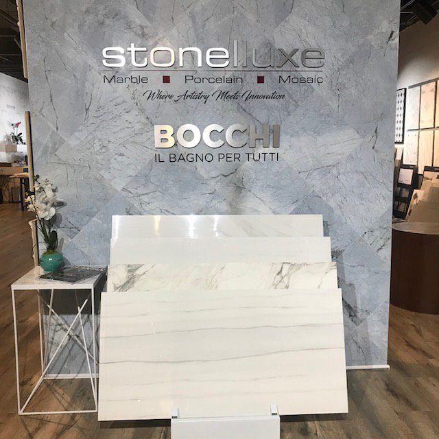stonelluxe's tweet photo. A new look is in town - these stone look porcelain tiles are some serious showstoppers. Great for wall and floor application, these glossy pieces will amplify almost any space. https://t.co/LfoODHYx2V