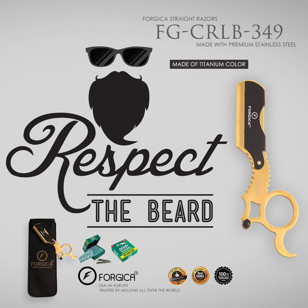 forgica's tweet photo. Respect The Beard With Forgica Razors #smoothshaving #shavette #barberrazor #straightrazor #cutthroat #beardtrim #barbershopshave #hottowelshave #wetshaving #shavelikeboss #forgica #barberart #barbers #barbertatto #barbering #miamibarbers #blade #barbershop #love #instagood https://t.co/cQv4IhX0g6
