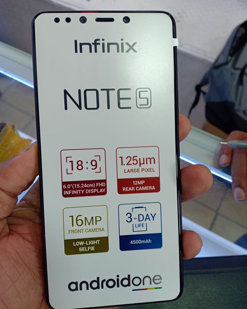 Smartgadgetske's tweet photo. Infinix Note 5 @Kshs.18700
6.0" display
12MP back camera
16MP front camera
Android One on a 2.0GHz ARM Mali G71 MP2 700MHz Processor
3GB RAM
32GB built-in storage.
One Year Warranty
Fast delivery: 24hrs only
Pay on Delivery
Call,text or WhatsApp 0727-777-530
#TariffReviewEldoret https://t.co/wtNKIYJnBq
