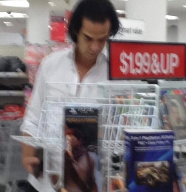 cavethings's tweet image. nick cave shopping pt 2