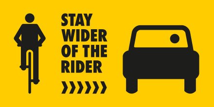 #StayWider of the Rider: LCC’s campaign to tackle close passing. Drop a pin on the map, sign the petition, share the video. staywider.org