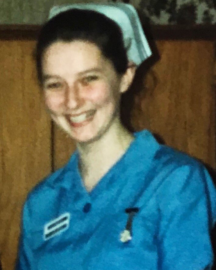 As happy now as I was way back then. Almost 30 years in the NHS 😊 #learningdisabilitynurse #nhsscot70