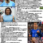 この選手に注目？W杯ベスト8に進出したチームの半端ない選手達がこちら!