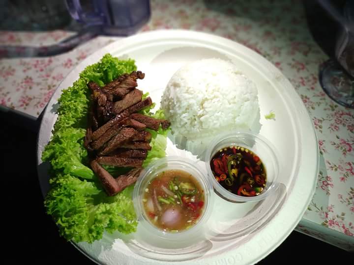 Menangis nasi harimau Daging Harimau