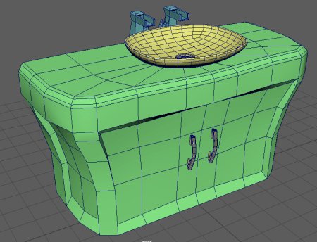 ThursbyNick's tweet photo. #bathroom #3dmodeling  #3D #lowpoly #lifelike #Maya #SubstancePainter 
This here is my past time project at collage, were I worked on an 3D environment.
software used: Maya and Substance Painter https://t.co/USSSp6iBfm