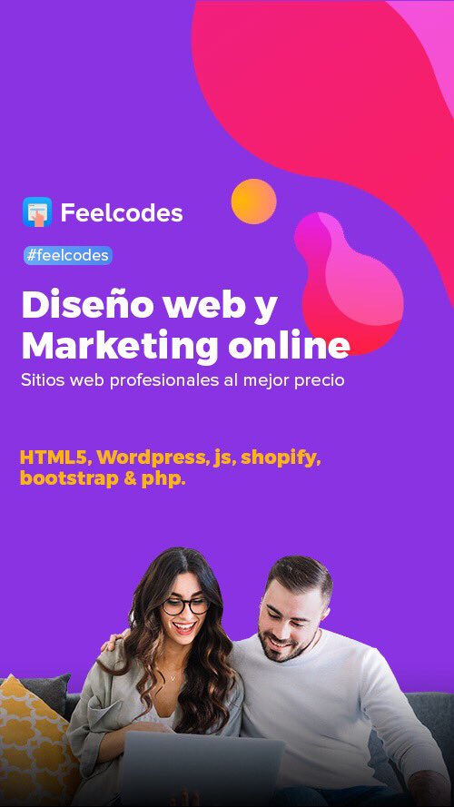 feelcodes's tweet image. Desarrollamos web a medida, Garantizamos sitios web que durarán en el tiempo. feecodes.com creamos marcas que importan en la cultura. #feelcodes #webdesign #diseñoweb #desarrolloweb #creativos #html5 #ccs3 #responsive #webdev #marketingonline #MarketingStrategy