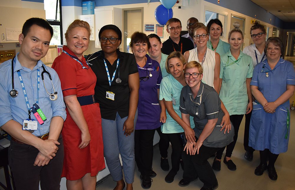 ESHTNHS's tweet photo. Our greats teams @ESHTNHS celebrating #NHS70 #ESHT70 #OurMarvellousTeams #HappyBirthdayNHS https://t.co/QVNBn8cThr