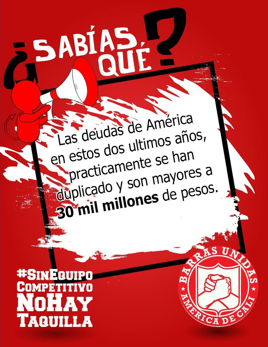 SurRoldanillo's tweet photo. #SabiasQue
#SinEquipoCompetitivoNoHayTaquilla https://t.co/ag1zBOUtMV