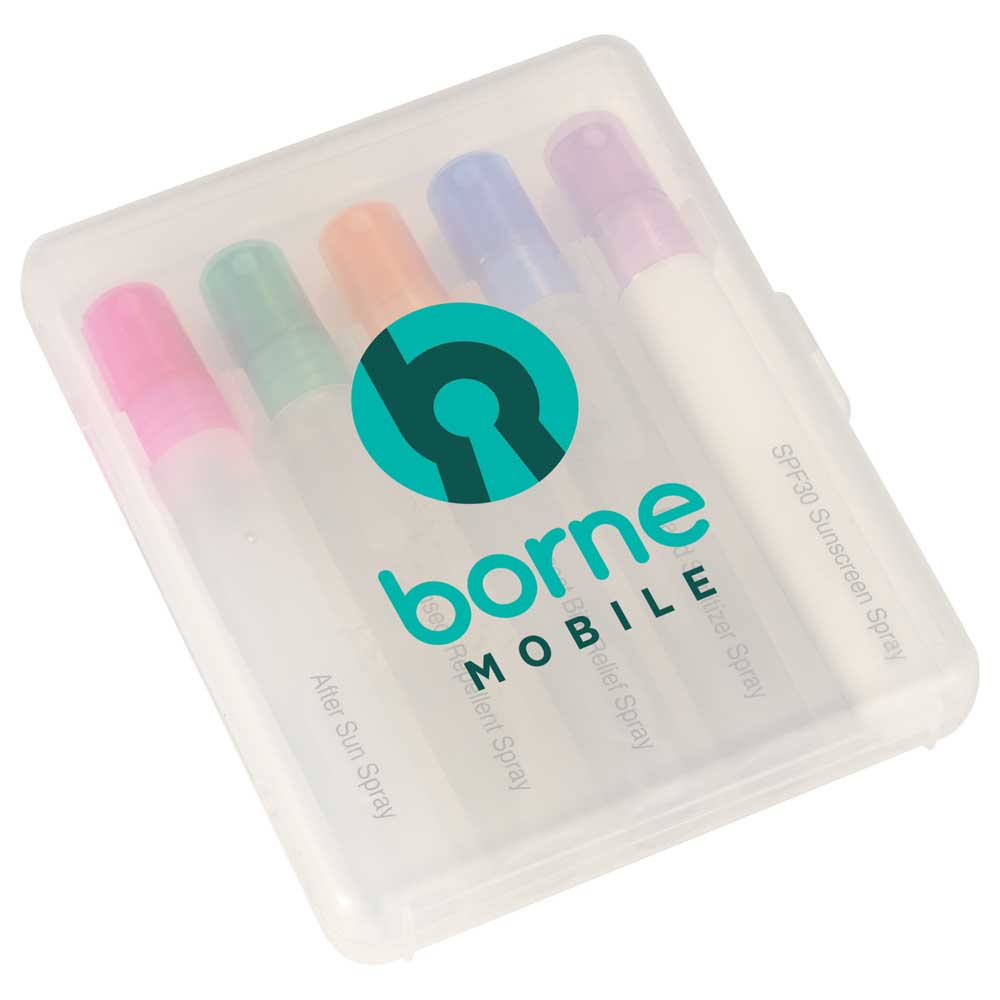 ToPromotions's tweet image. The Outdoor Wellness Set is a must have for the summer! This set includes hand sanitizer, SPF30 sunscreen, after burn spray, insect repellent and after bite spray. Call now to place your order today! (724) 837-2535📞 #new #trends #customize #promotionalproducts #promotionalgifts