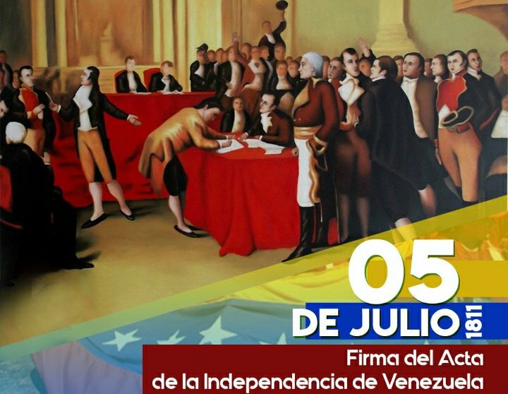ipasmeguatire16's tweet photo. #IndependenciaParaSiempre A 207 años del glorioso 5de Julio Firma del Acta de la Independencia de Venezuela, Seguimos siendo libres y Soberanos! https://t.co/ogFgOSuRJH