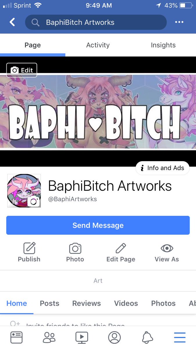 BaphiDoodles's tweet photo. I made an official Facebook page for my work for those wanting to add me on Facebook! 🙂 https://t.co/zK3D2RTEyA