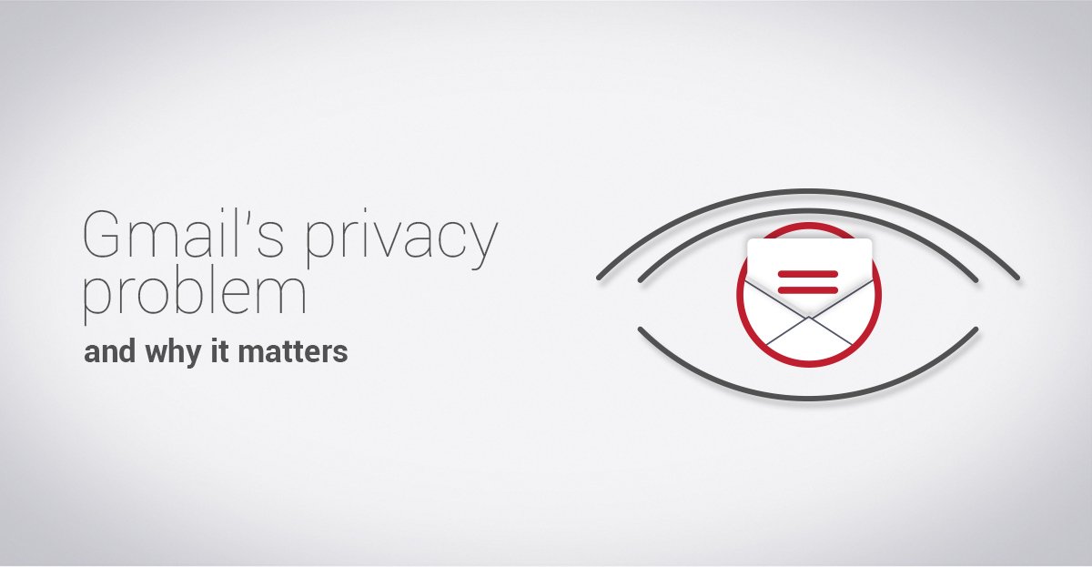 The biggest problem with #Gmail is not that emails are shared with third parties. It’s that Google’s core business is building a massive surveillance system. Read more on our blog 👉 protonmail.com/blog/google-pr…