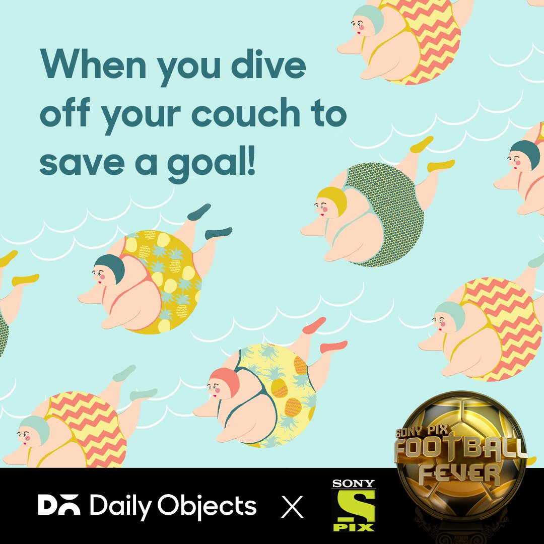 daily_objects's tweet photo. Can you relate to that heat of the moment??

DailyObjects x SonyPIX are here to take it to the next level!!
Watch movies at 11 PM on @SonyPIX 📺, Answer a question and WIN an Exclusive DailyObjects' Merchandise every night 🤩🙃

#SonyPIXFootballFever #win #football #Contest https://t.co/5pakDtGvTe