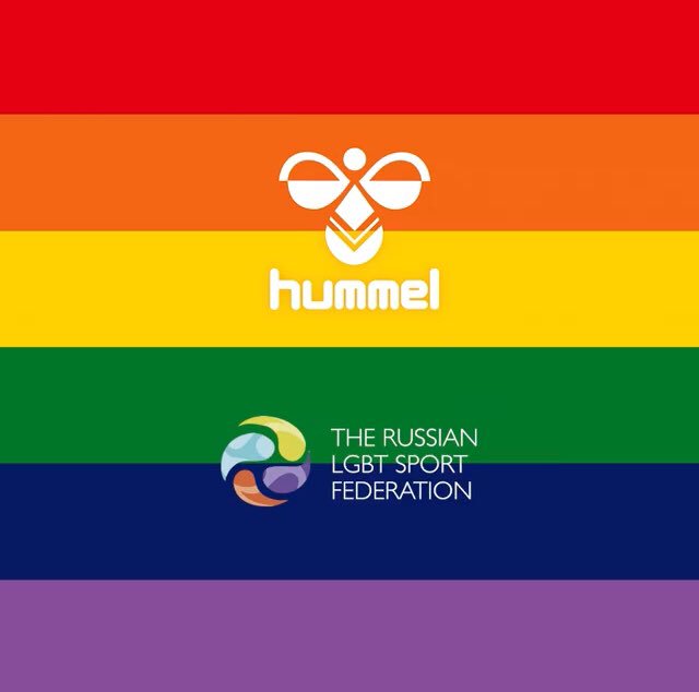 hummel on Twitter: "Didn't get your hands on your own limited edition rainbow jersey to support Russian LGBT＋ rights? Not to worry! More will come in stock Tuesday in all