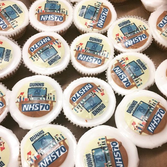 dunnsbakery's tweet photo. Delighted to have been asked to donate these beautiful cup cakes to our local Whittington! Celebrating the birthday of our wonderful NHS!
.
.
.
.
.
.
.
.
#eatlocal #localisbest #london #bakery #artisan #familybusiness #handmade #eatlondon #foodie #cupca… https://t.co/KnTwyyP9ek https://t.co/PKGihoaIGO