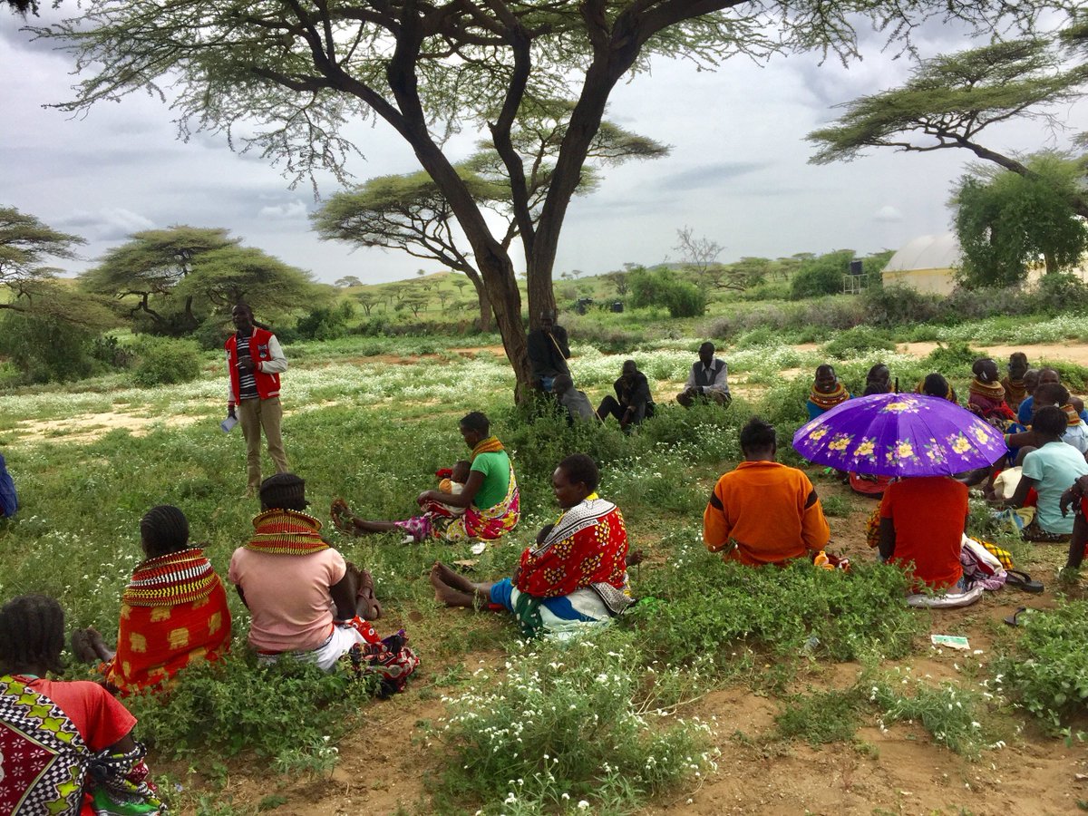 Women entrepreneurs in Samburu #Kenya learn about the gem in dairy goat farming during learning event of the #FlowNL #EOWE programme. Low investment, easy management &amp; high income make goat farming a great opportunity for women's economic empowerment snv.org/update/women-e… #SDG5