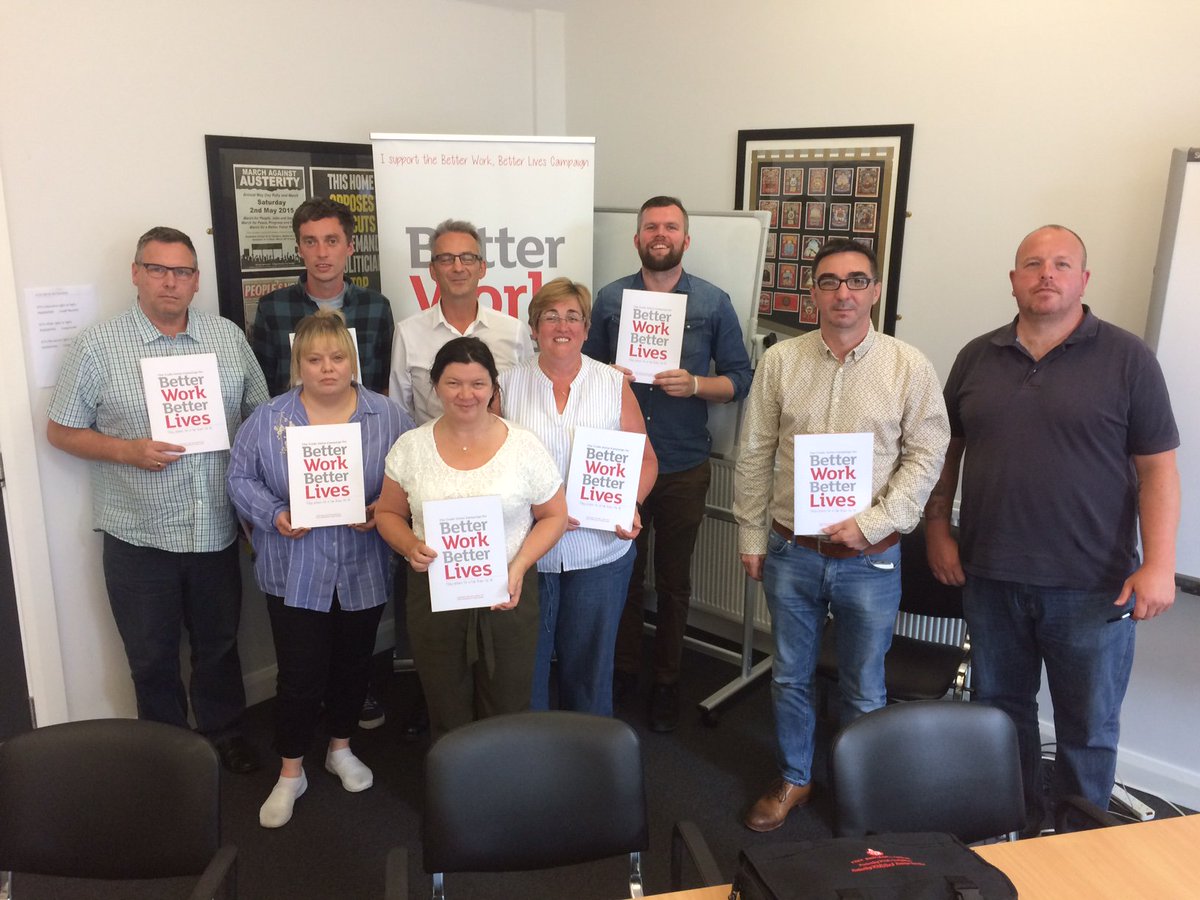 BtrWorkBtrLives's tweet photo. Wide-ranging, constructive meeting with @GerryCarrollPBP at @NIC_ICTU office. discussed #paycap #investment #NHS70 Supports call for #SocialDialogue https://t.co/dLPXCNijET