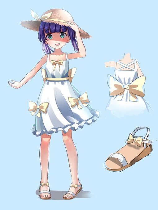 白ワンピのtwitterイラスト検索結果 古い順