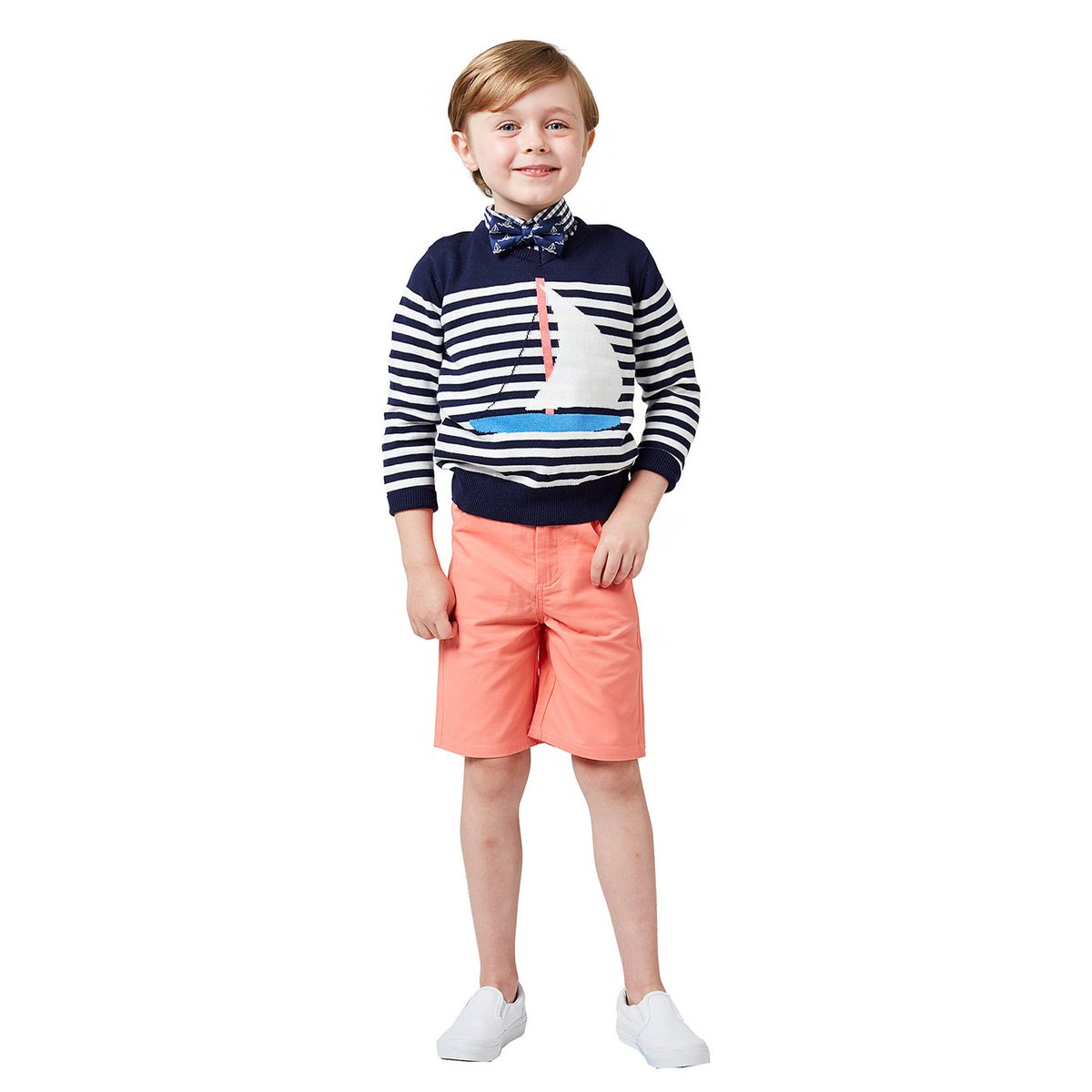 JamesGirone's tweet image. #summer18 @andyandevankids From the #boyscollection, he’s wearing the Sailboat Stripe Intarsia Sweater and Coral Belted Twill Shorts. #boyswear #boysclothes #boysfashion #andyandevan #kidsfashion #kidswear #childrenswear