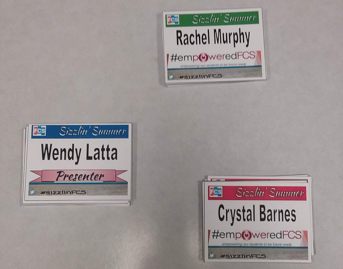 FCSizzlinSummer's tweet photo. .@FCSchoolsNC Working on getting things ready for our 5th Annual #SizzlinFCS Conference on 8/22. Use the link below to install the app for the best way to organize and personalize your conference experience.
https://t.co/kZDX1PTskW https://t.co/B6NNv5XcFA