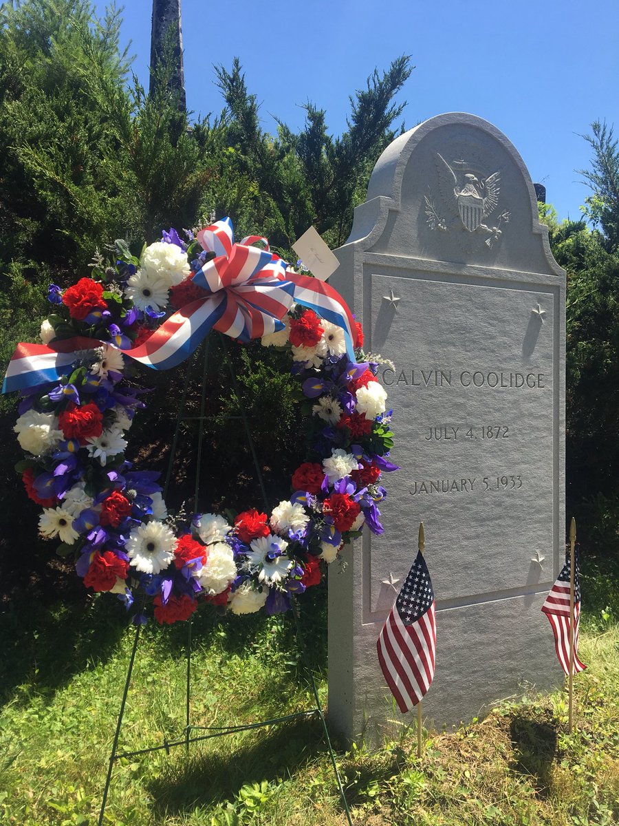 mvalella's tweet photo. Had a great time spending #FourthofJuly18 in the Green Mountain State: Marsh-Billings-Rockefeller National Historical Park (Woodstock), Calvin Coolidge birthday celebration (Plymouth) and the @LongTrailBeer brewing company (Bridgewater Corners). #Vermont https://t.co/s6NDvEsCRl
