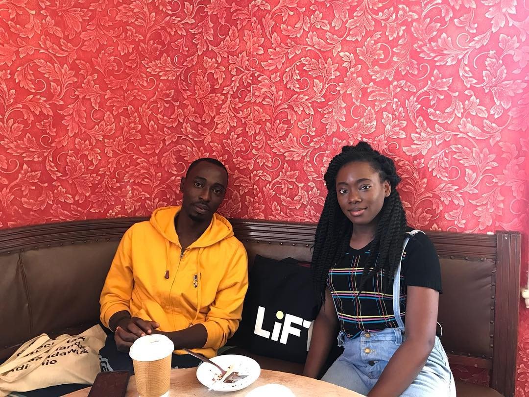 LIFTfestival's tweet photo. #LIFTReflects 13 - Working with the @brBritish and @battersea_arts, we invited West African artists @poetra_asantewa and @kwameboafo to develop new work in their chosen art form in #NewInternationalVoices. 
Following the residency, we joined them at a sharing of their work. https://t.co/fn5X8KIUGf