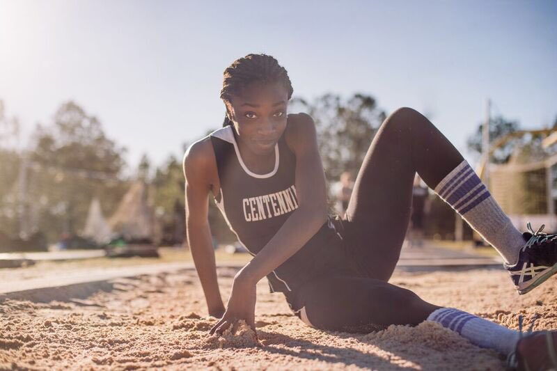 strongispretty's tweet photo. “When I am in the air, I feel like I am flying.  At the end of a jump, my mind is completely clear.” – Abigail, Age 17

#SITNP #StrongIsTheNewPretty #SITNPretty #RunJumpFly https://t.co/nYrR1xIE2a