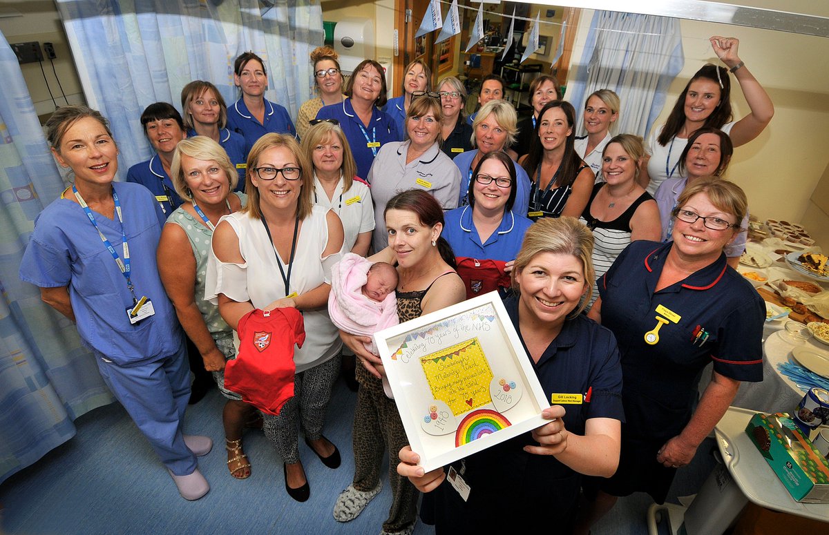 Scarborough hospital celebrates the 70th anniversary of the NHS <a href="/TheScarboroNews/">The Scarborough News</a> <a href="/NHSEngland/">NHS England</a>