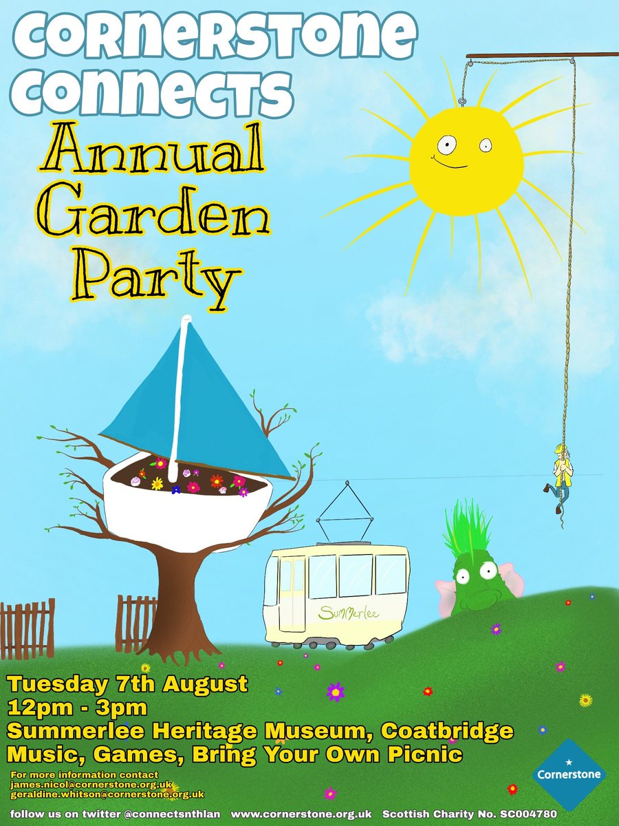 Join us for our Annual Garden Party <a href="/SummerleeMuseum/">Summerlee Museum</a> ☀️