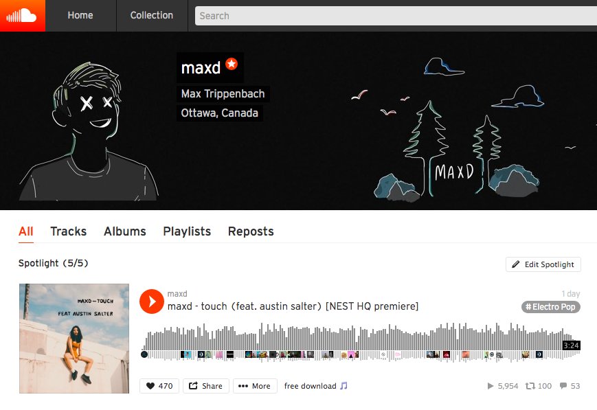 thanks to everyone for all the love so far on <a href="/officialmaxd/">maxd</a> &amp; <a href="/austinjsalter/">Austin Salter</a>'s collab, "touch," which dropped just a few days back!!

definitely give it a listen if you haven't already -- suuper cool track featuring great vocals and exceptional production 💯

cc: <a href="/majesticcasual/">Majestic Casual</a>