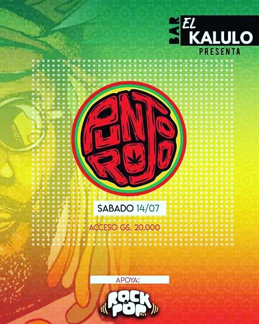 El sábado 14 bailamos Reggae en @elkalulobar (Humaita 780 c/ Ayolas ) #ElReggaeQueSeBaila #RockandPop  #TodoLoQueHayEnVos