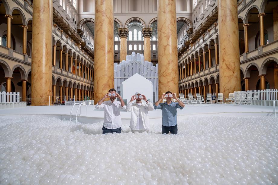 AJCDESIGN's tweet image. Snarkitecture opens immersive ‘fun house’ in Washington DC

wallpaper.com/art/snarkitect…