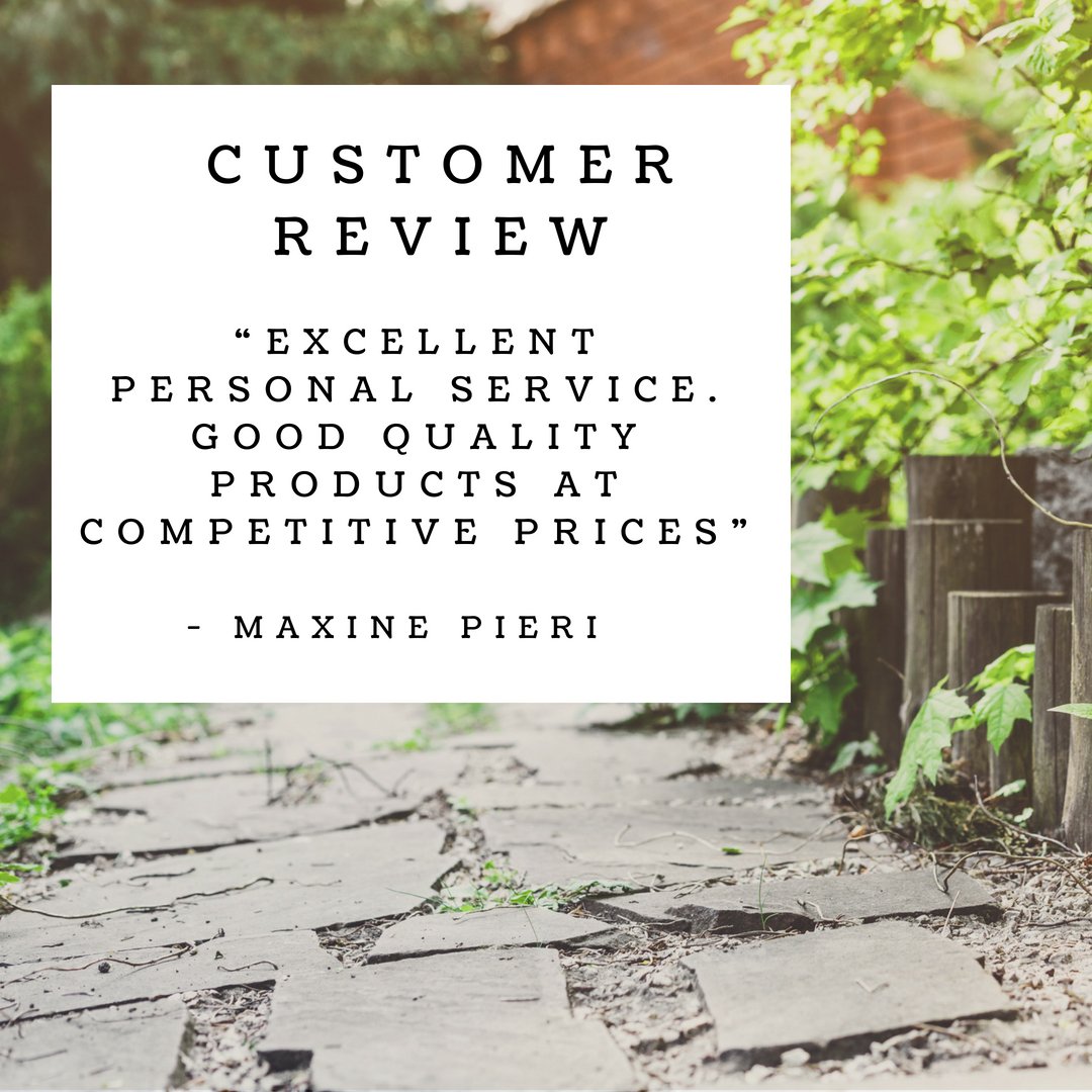 PrimePave's tweet photo. Thank you so much Maxine for your wonderful review! We're so glad we were able to help you achieve the garden you've always dreamt of having. Have you recently purchased from us? If so, why not drop us a review here: https://t.co/eYHo2w0YyW https://t.co/fQ0k27TudX