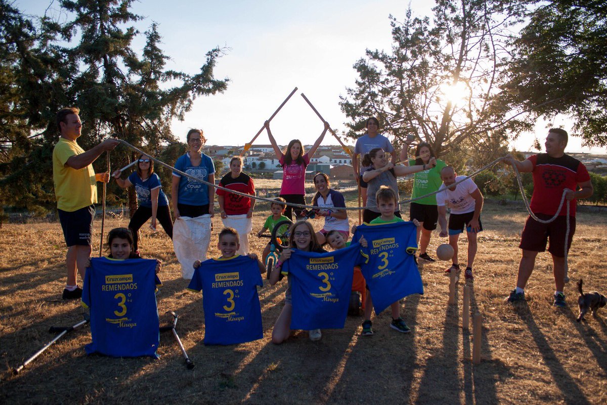 Los remendaos a por la reconquista del trono 💪🏽💪🏽 #olimpiadasrurales2018